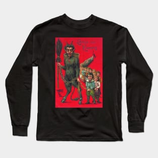 Krampus Christmas Long Sleeve T-Shirt